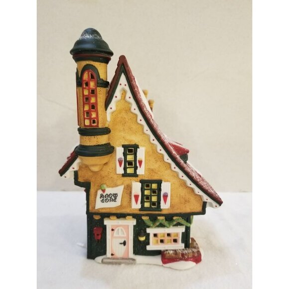 Dept 56 North Pole Village - Elfin Snow Cone Works - Picture 1 of 6
